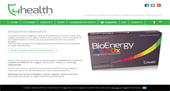 Desktop Screenshot of 4healthintegratori.com